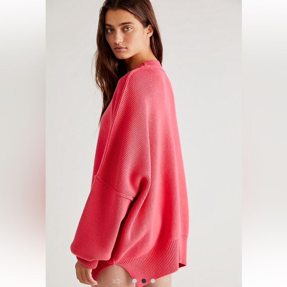 free people strawberry spritz easy street tunic size xs - Picture 2 of 9